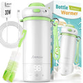 Portable Bottle Warmer for Travel – Fastest Heating & Charging & Long Battery by Ammsia