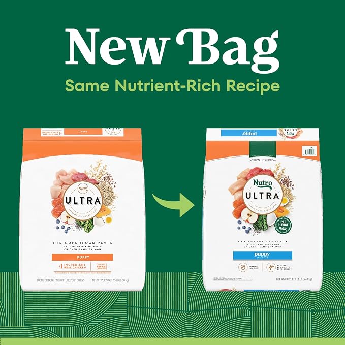 Nutro Ultra High Protein Dry Puppy Food, Trio of Proteins from Chicken - Image 3