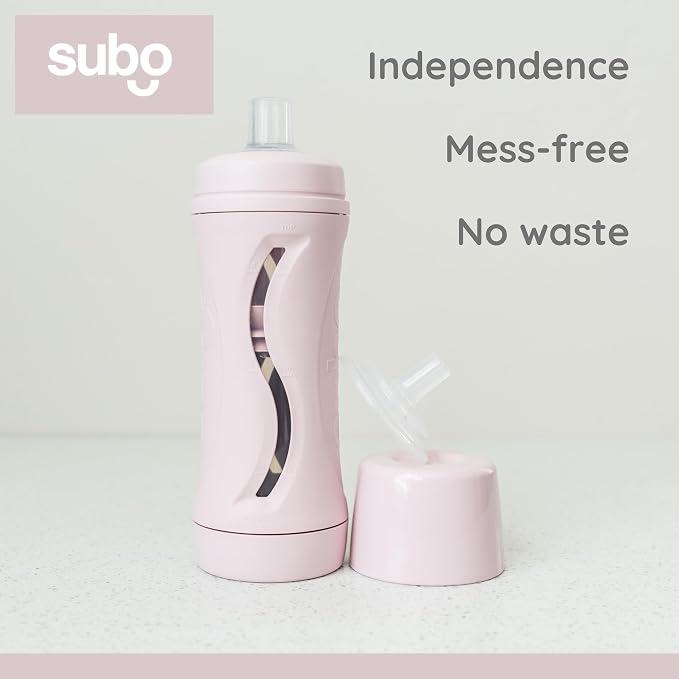 Subo Baby Food Bottle Starter Set | No Mess Baby Toddler Self Feeder | Squeeze - Image 8