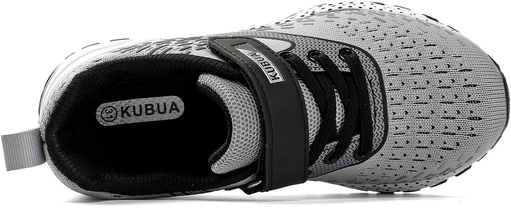KUBUA Kids Sneakers for Boys Girls Running Tennis Shoes Lightweight Breathable - Image 4