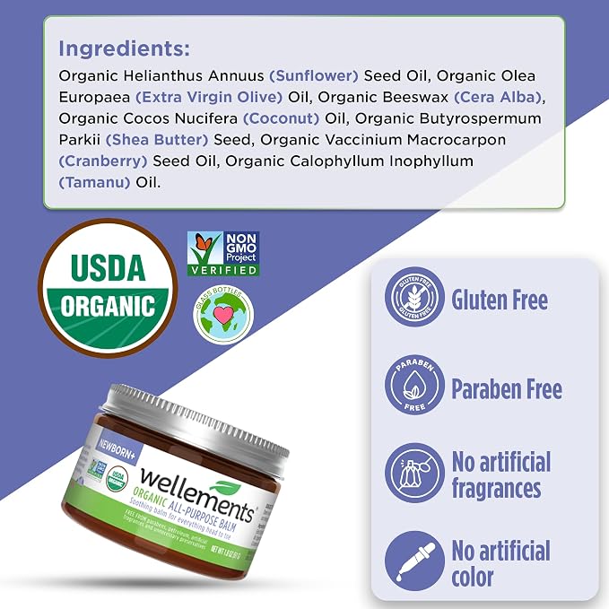 Wellements Organic All Purpose Balm - Image 3