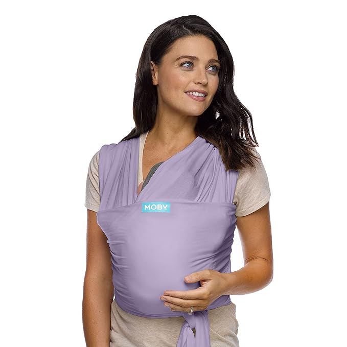 Moby Baby Wrap Carrier Classic for Newborns to Toddlers, Infant Sling Carrier by MOBYBabyCarrier