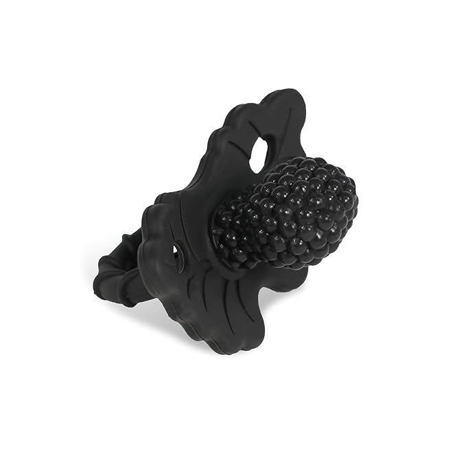 RaZbaby RaZberry Silicone Teether Pacifier – Teething Relief by RaZbaby