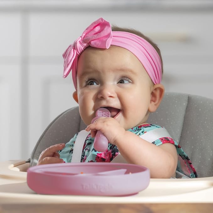 TalkTools Itsy Plate Must-Have Silicone Baby Plates - Image 9