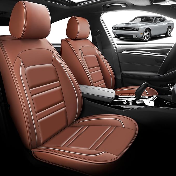 Seat Cover for Dodge Challenger 2008-2023 | Car Seat Covers Front Seats - Image 2