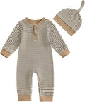 Kuriozud Newborn Infant Unisex Baby Boy Girl Clothes Button Romper Jumpsuit by Kuriozud