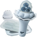 Moonkie Baby Fruit Feeder with Freezer Tray, BPA Free Silicone Food Feeder by Moonkie