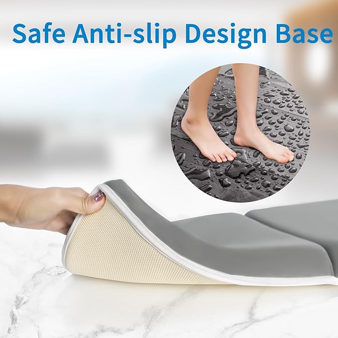 JJGoo Bath Kneeler with Elbow Rest Pad Set, 1.5 inch Kneeling Pad Mat - Image 4