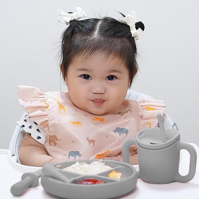 TalkTools Itsy Plate Must-Have Silicone Baby Plates - Image 6