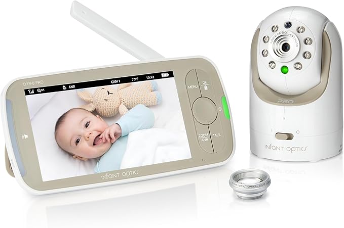 Infant Optics DXR-8 PRO Video Baby Monitor, 720P HD Resolution 5" Display by InfantOptics