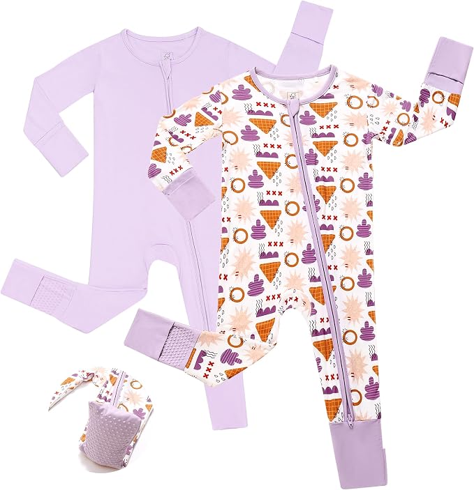 JunNeng Baby Girl Viscose from Bamboo Sleeper by JunNeng