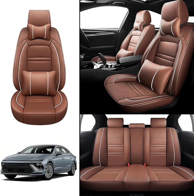 Car Seat Covers for Hyundai Car Sonata 2002-2025 | 5-Seats Seat Covers - Image 2