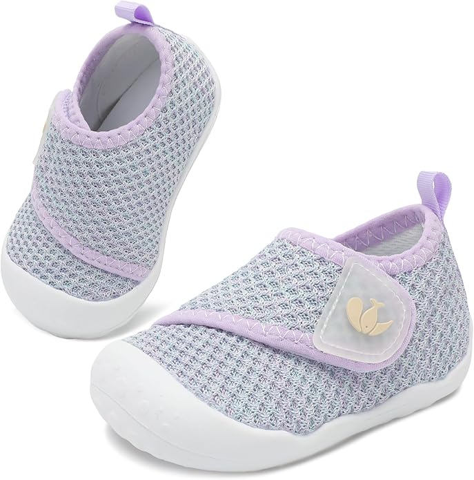 FEETCITY Baby First Walking Shoes Wide Baby Shoes Infant Sneakers Newborn Crib by FEETCITY