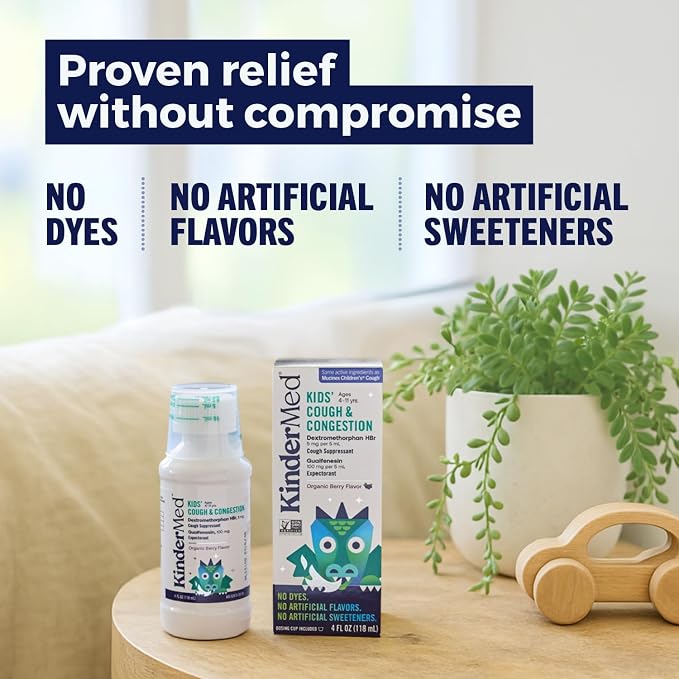 KinderMed Kids' Daytime Cough & Congestion Medicine, - Image 8