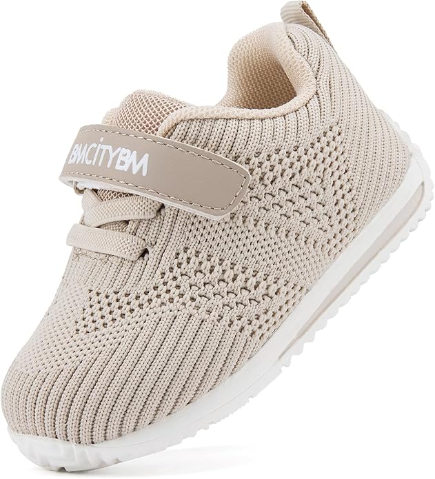 BMCiTYBM Baby Boy Girl Shoes Breathable Mesh Walking Shoes Lightweight Non-Slip by BMCiTYBM