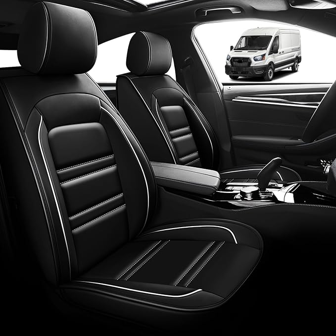 Seat Cover for Ford Transit 2014-2024 | Car Seat Covers Front Seats, Waterproof - Image 2
