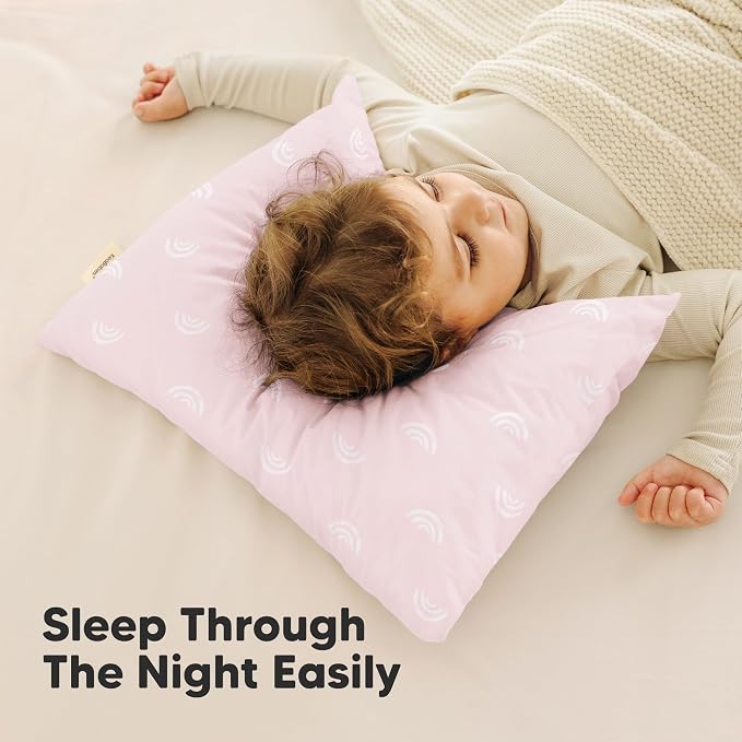 KeaBabies 2-Pack Toddler Pillow 13x18 - Image 7