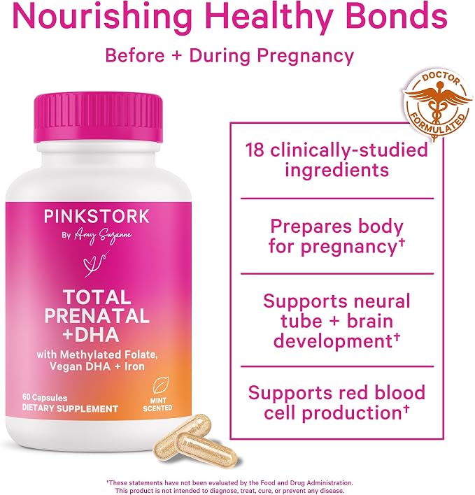 Pink Stork Total Prenatal Vitamins - Image 3