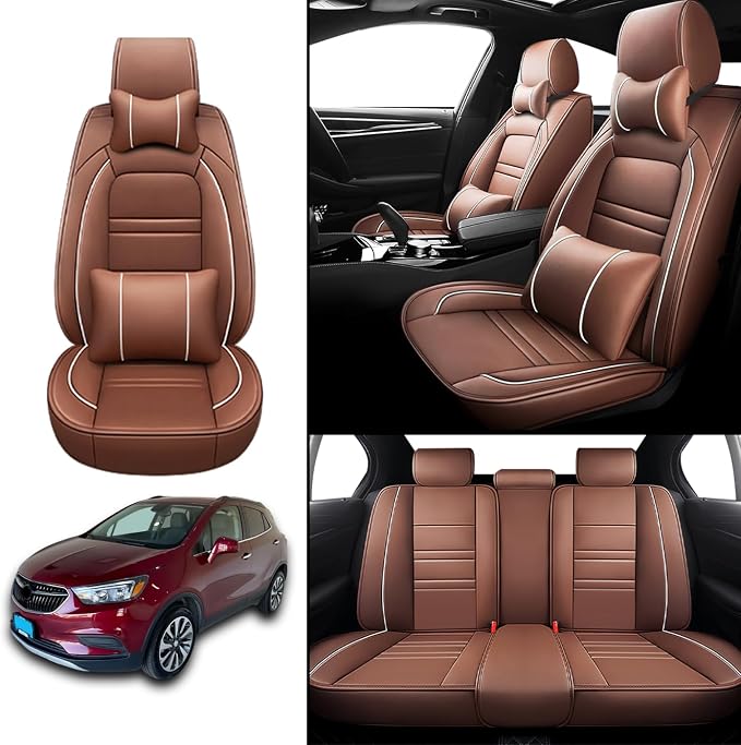 Car Seat Covers for Buick Encore 2013-2022 | 5-Seats Seat Covers, Waterproof - Image 2