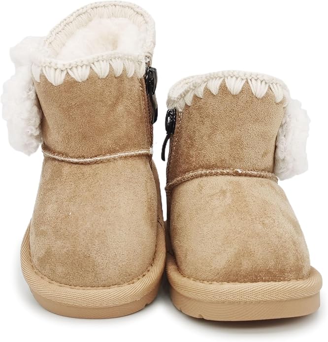 Baby Boots Winter Snow Booties Infant Boys Girls Outdoor Warm Shoes - Image 7