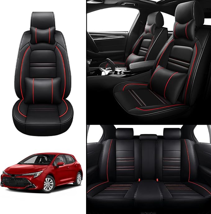 Car Seat Covers for Toyota Corolla 1997-2025 | 5-Seats Seat Covers, Waterproof - Image 2
