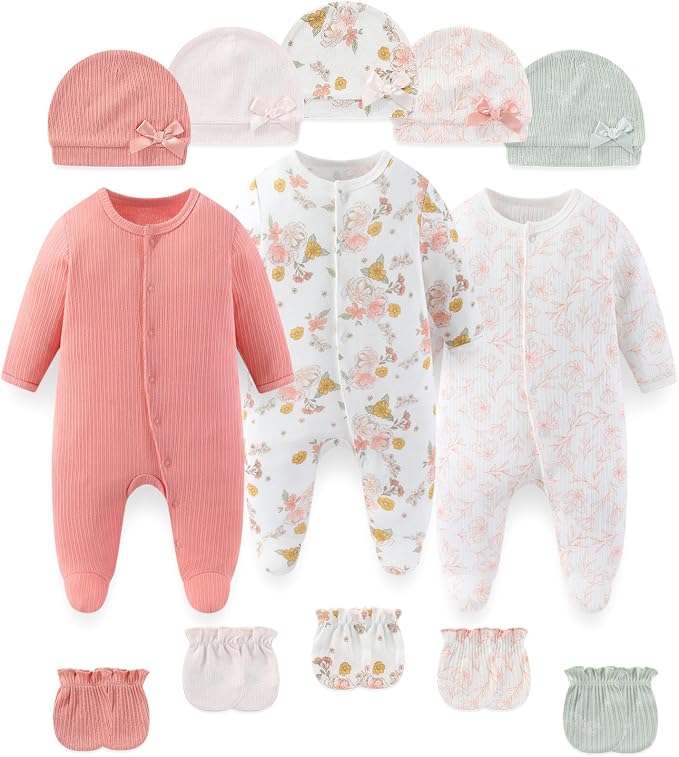 Fashion Baby Boy Girl Clothing Set Cotton Soft 3-Piece Long Sleeve Button by falianni