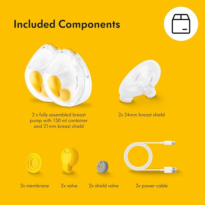 Medela Magic InBra Hands-Free Wearable Breast Pump - Image 10