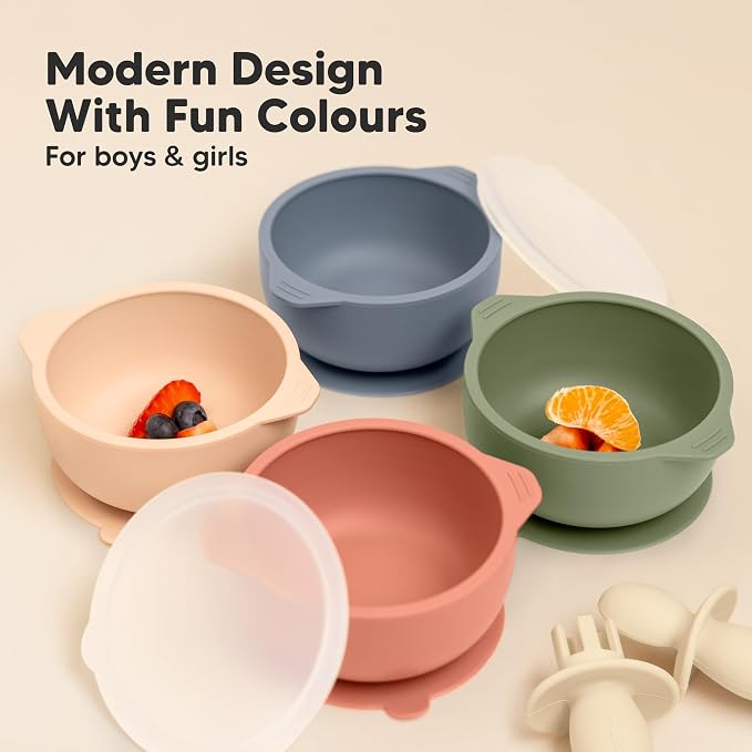 KeaBabies 2-Pack Baby Bowls - Image 9