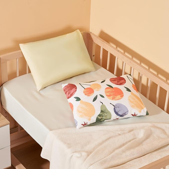 TILLYOU Toddler Pillowcases 13 x 18 Travel Pillow Case 2 Pack, Kids Pillowcases - Image 5