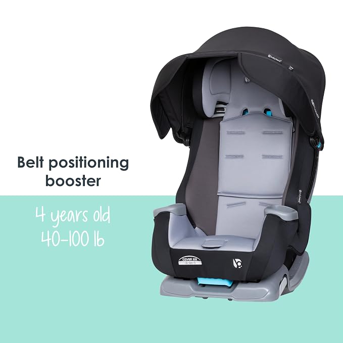 Baby Trend Cover Me™ 4-in-1 Convertible Car Seat, Dark Moon - Image 17