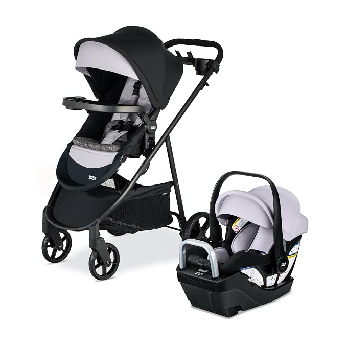 Britax Willow Brook S+ Baby Travel System, Infant Car Seat and Stroller Combo - Image 8