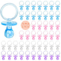 72 Pcs Baby Shower Pacifiers, 2.75’’ Plastic Pacifiers by XINHUIDALSQ