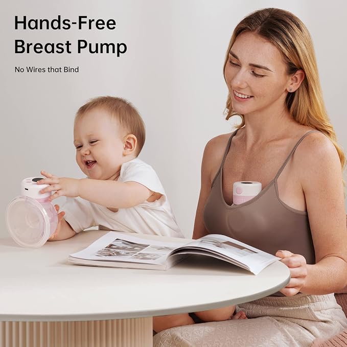 TSRETE Double Wearable Breast Pump, Electric Hands-Free Breast Pumps - Image 2