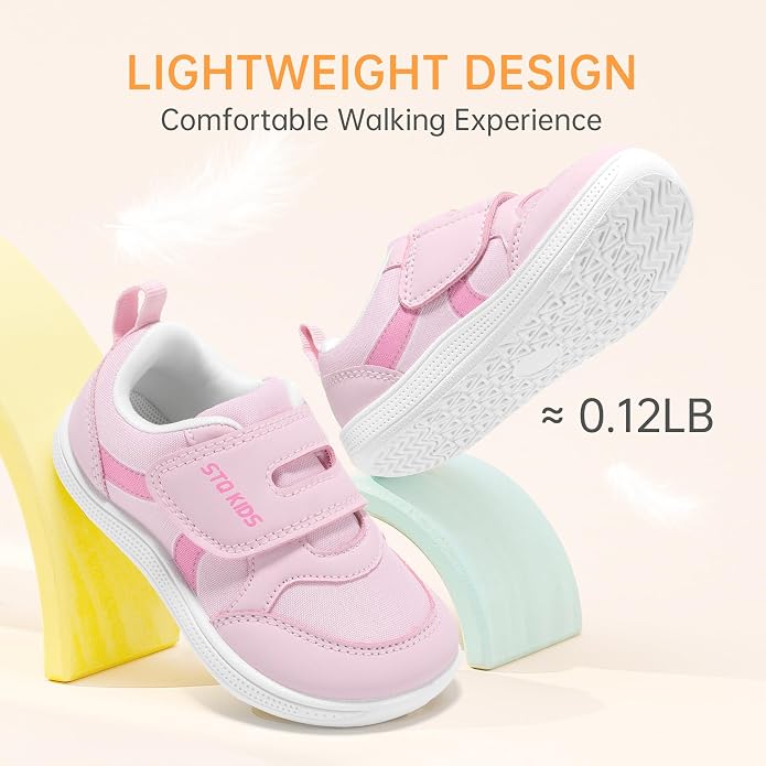 Toddler Wide Toe Box Barefoot Shoes Boys Girls Sneakers Kids Tennis Shoes - Image 9