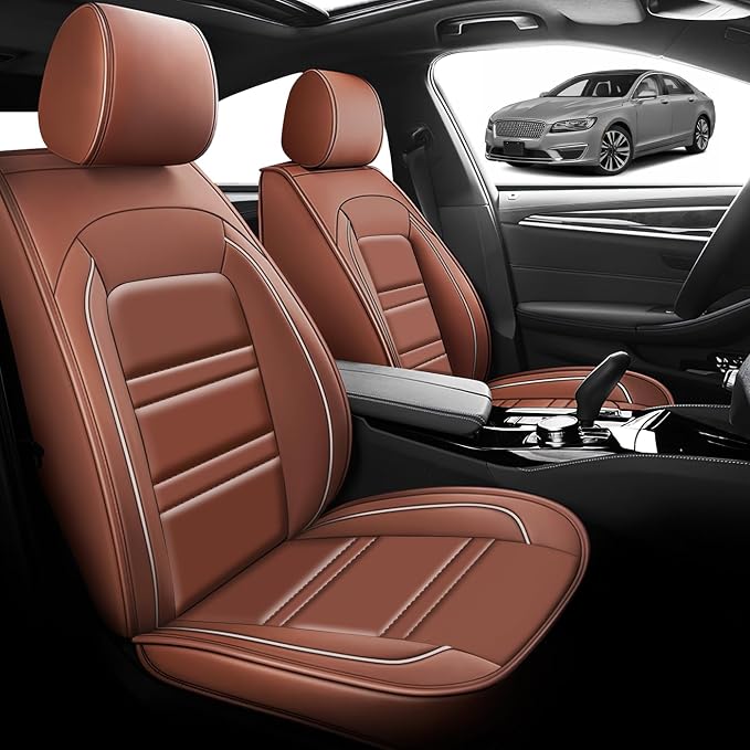 Seat Cover for Lincoln mkz 2011-2020 | Car Seat Covers Front Seats, Waterproof - Image 2