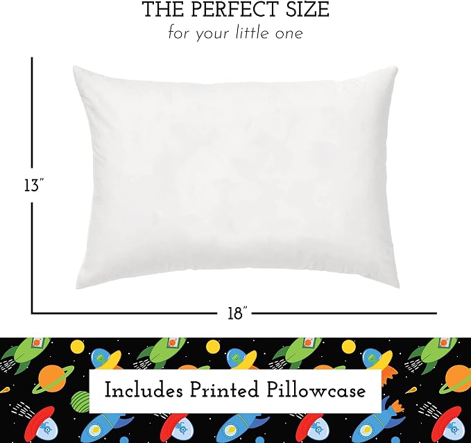 Little Sleepy Head Toddler Pillow - Image 3