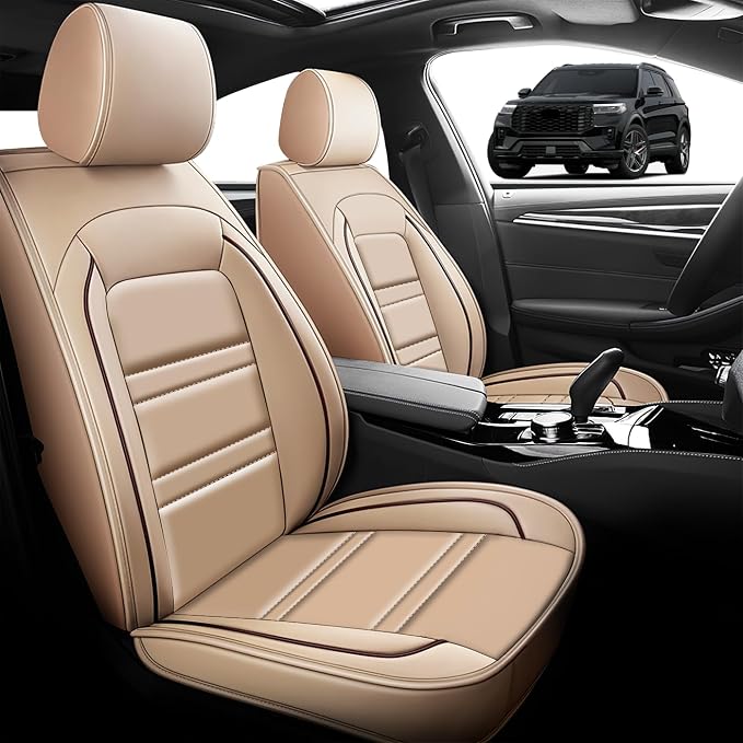 Seat Cover for Ford Explorer 2011-2025 | Car Seat Covers Front Seats, - Image 2