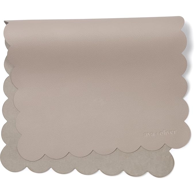 Ava + Oliver Vegan Leather Baby Changing Mat by avaoliver