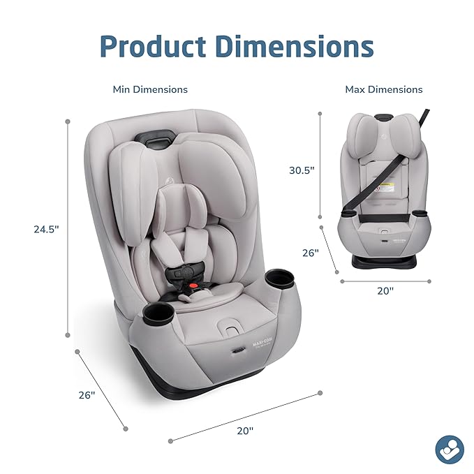 Maxi-COSI Pria All-in-One Convertible Car Seat, Infant to Toddler Car Seat - Image 7