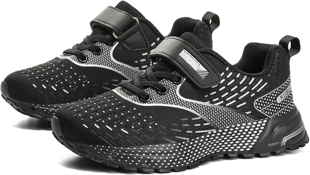 KUBUA Kids Sneakers for Boys Girls Running Tennis Shoes Lightweight Breathable - Image 2