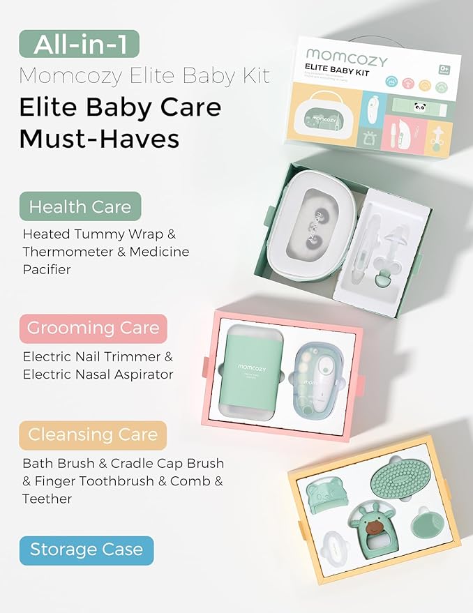 Momcozy Elite Baby Kit, Superior Baby Shower & Registry Essential Kit - Image 3
