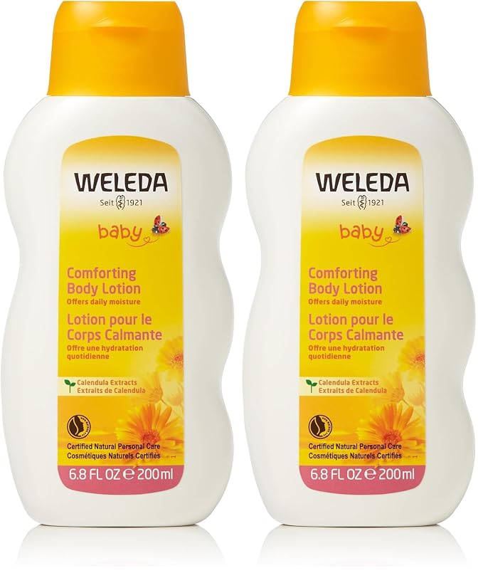 Weleda Baby Calendula Comforting Body Lotion, Plant Rich Moisturizer by Weleda