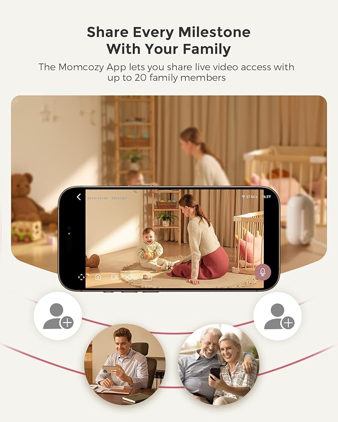 Momcozy Smart WiFi Baby Monitor - Image 7