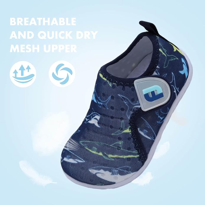 JOINFREE Baby Toddler Water Shoes Boys Girls Sandals Barefoot Kids Breathable - Image 3