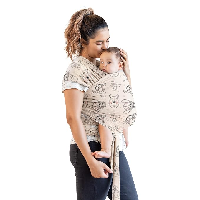 Moby Baby Wrap Carrier Featherknit by MOBYBabyCarrier