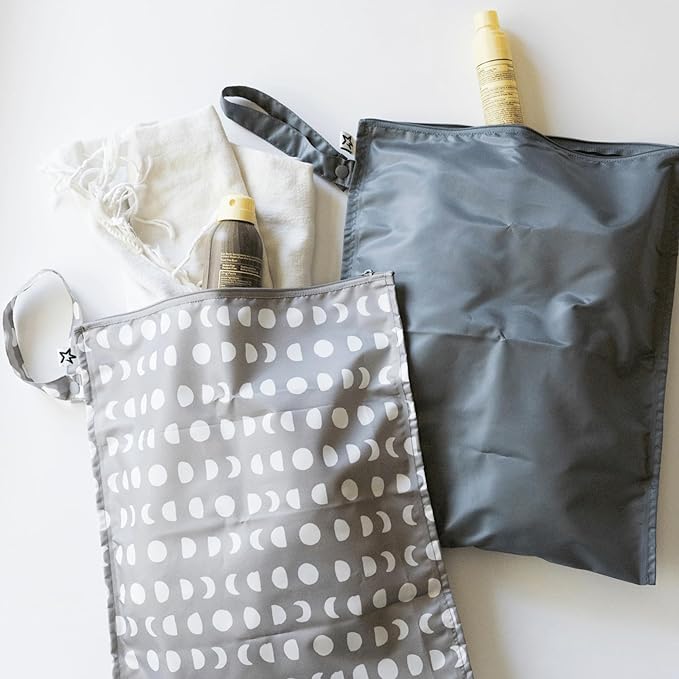Tiny Twinkle Wet Dry Bag – 2 Pack Reusable Waterproof & Mess Proof Wet Bags - Image 5