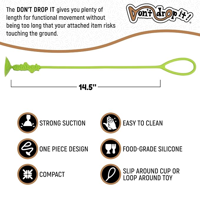 Don't Drop It ® Silicone Suction Cup Strap Tether - Image 2