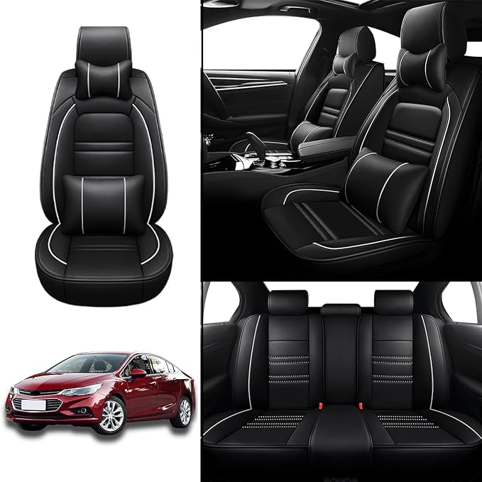 Car Seat Covers for Chevy Cruze 2011-2019 | 5-Seats Seat Covers, Waterproof - Image 2