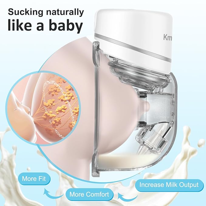 Wearable Breast Pump, Hands Free Breast Pump, Portable Electric Pump - Image 5