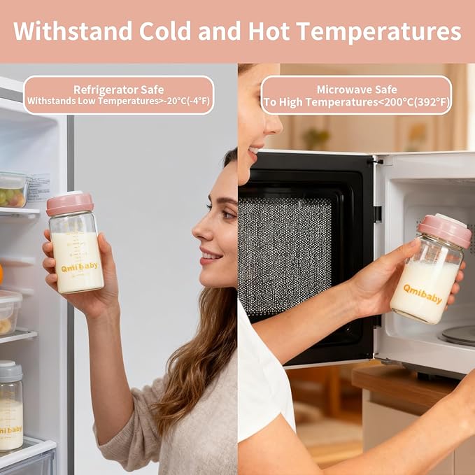 Breast Milk Storage Bottles 180ml 6oz BPA-Free Leak-Proof Baby Bottle - Image 6
